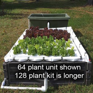 128 plant aquaponic kit