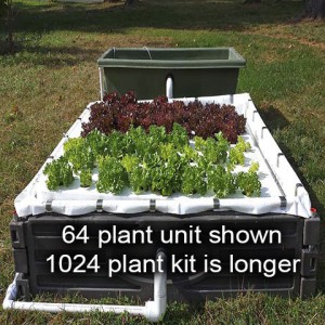 1024 plant aquaponic kit